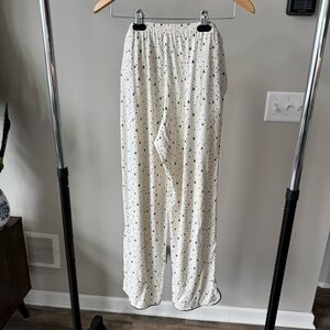 Tommy John Christmas Tree and Starry White Pajama Pull-On Pants - Super Soft